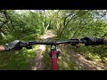 Trail mashup! MTB vs EMTB! (The Wrekin)#youtube #mtb #emtb #trail #trekbikes #canyonbikes #fyp #dji