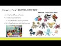 How to Use HYPER-OFFENSE in DRAFT! | Draft 4 Dummies