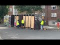 Notting Hill Carnival 2024 preparations, boarding up of businesses and homes.