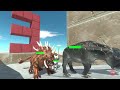 Escape From Alien Carnotaurus Dinosaur - Animal Revolt Battle Simulator