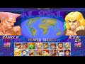 #fightcade Super Street Fighter 2 Turbo ➤ Ghidra (Usa) vs LemonZest (Usa) 超级街霸2X
