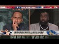 Why Stephen A. doesn't like how Paul George would fit in the Warriors' system | First Take