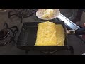 Japanese omelette☆寿司職人の家庭での厚焼き玉子の作り方。
