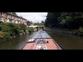 Narrowboat from Station Road to Sawbridgeworth lock.