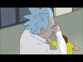 Morty i’m bored i’m gonna kill you but Rick pauses