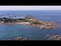 Côte de Granit Rose - Trégastel - Drone - Documentaire Aérien 4k - Aerial Footage 4k