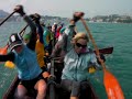 Globe Paddlers Dragon Boat Practice March 11, 2010 - Video 1