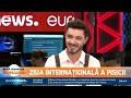 Pic și Poc, invitați speciali în studioul Euronews România, de Ziua Internațională a pisicii