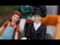The Girls Go Horse Camping! Schleich Toy/Model Horse Role-Play Movie