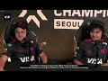 KRU Esports (KRU vs. BLG) VCT Champions Seoul Post-Match Press Conference