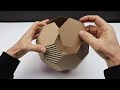 Diy | How To Make Football Ball From Cardboard At Home