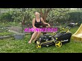 Blondie und der Rasenmäher I 3 Tussis im eigenen Garten Vlog Folge 13 I Werbung Craftfull von Miweba