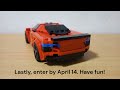 LEGO Supercar MOC Contest Overview