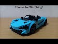 LEGO McLaren 720S Spider MOC | How I Built It