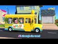 Wheels On The Bus With Animals | Animal Song | Nursery Rhymes & Kids Songs | NuNu Tv