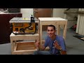 How to Make Table Saw and Work Carts