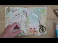 ASMR Journal With Me | Under the Sea Theme 🧜‍♀️  | 다꾸 |ヴィンテージ装飾 #papertherapy #scrapbooking