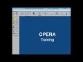 OPERA PMS TRAINING-04  |  FRONT DESK  |  PART 01 | OPERA PMS System | Oracle Hospitality elearning