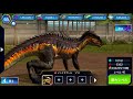 インドラプトルでキター!!最強の肉食恐竜の誕生!!! ギガのJWTG jurassic world the game 実況 恐竜