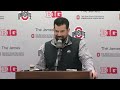 Ryan Day's reaction after WR Jeremiah Smith signed with the Buckeyes