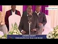 Listen to DP Gachagua's Great Speech in Laikipia, Pleading with Gen Zs to Call Off Protests