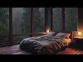 Sounds Rain and Thunder on Window | White Noise Relax for Deep Sleep, Study and Improve Insomnia