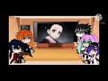 Hashiras reacts to Tanjiro and Nezuko AMV Gacha Club Reaction Video (read description).