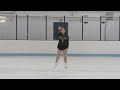 Abby Miller Figure Skating Routine