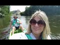 Kayaking down the Dordogne River from La Roque- Gageac. July 2023