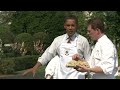 President Obama Grilling with Bobby Flay