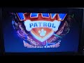 Paw patrol the mighty movie dvd uk Opening and menu part 2