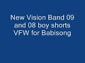 New Vision 09 and 08 boy shorts