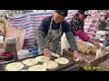 Shandong Linyi  Junan couples sell big cakes  a big cake weighs 12kg  can sell 45 yuan  Hao Heng