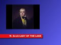 Sir Walter Scott: The Lady of the Lake