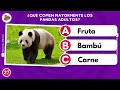 Cuánto sabes de Animales🦁🐯|Test de Animales | Trivia-Reto✅