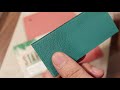 Making a leather flap card wallet | Tutorial