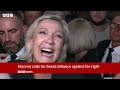 France’s far right celebrates lead after first round of parliamentary elections | BBC News