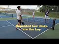 GAME of TENS pickleball drill! Watch how their dinks improve! @SelkirkSport