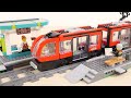 レゴ シティ ダウンタウン路面電車と停留所 60423 トレイン ／ LEGO City Car Downtown Streetcar and Station Speed build & Review