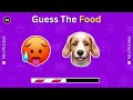 Guess the food by emoji | Food And Drink Emoji Quiz | Food Emoji Quiz 🍔🍕🍟🍗| The little quiz