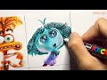 Drawing Inside Out : The Ultimate Inside Out VS ORIGINAL - Recap Cartoon