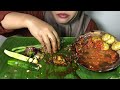 MUKBANG CUMI TINTA HITAM JENGKOL GORENG TUMIS BAWANG KUCAY TAHU TIMUN TERONG BUNCIS SAMBEL TERASI