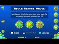 Block Before Whole (Layout Demo) - Geometry Dash