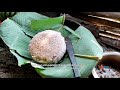 Naga women made delicious food with wild vegetable in forest, Nagaland village life