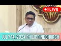 QUIAPO CHURCH LIVE MASS TODAY JULY 14,2024