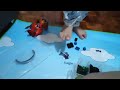 friend destroys lego piece