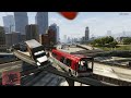 Grand Theft Auto V 9 Minutes of Highway Carnage