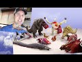 Godzilla Singular Point Bandai Vinyl Figures Review