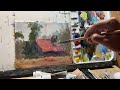 Paint this Old House in Loose Acrylic style!!