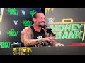 CM Punk Talks About AJ LEE Returning to WWE, Seth Rollins Hate | Money in the Bank Presser